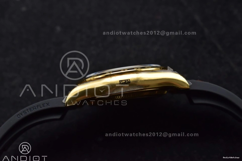 (Weighted) YG Sophisticated 126518 1:1 V6 QF Daytona on Strap Black Oysterflex Dial Best SH4131 Edition 807 1030